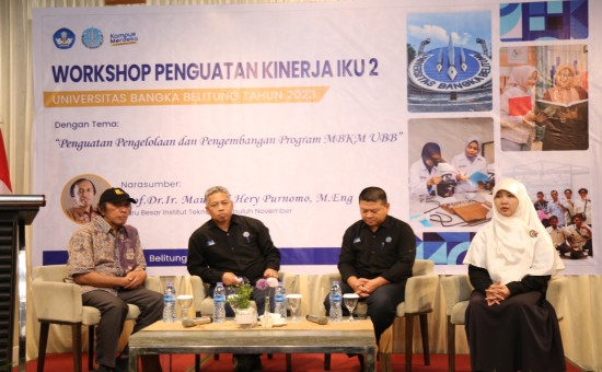 Foto berita Workshop Penguatan Kinerja IKU 2, UBB Upayakan Penguatan Pengelolaan dan Pengembangan Program MBKM
