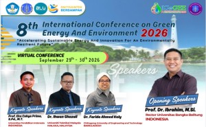 ICoGEE 2026 Resmi Dibuka: UBB Ajak Akademisi Dunia Bahas Energi dan Lingkungan Masa Depan