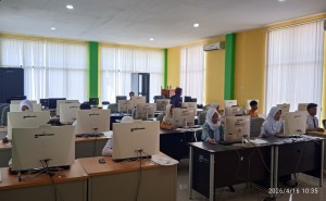 Seleksi SMA Garuda Digelar di UBB, Puluhan Peserta Ikuti Tahapan Ujian