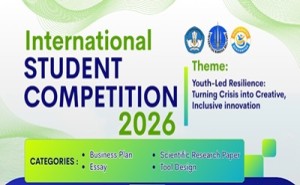 UBB Resmi Luncurkan International Student Competition ISC 2026 Dorong Inovasi Mahasiswa Dunia Hadapi Tantangan Global