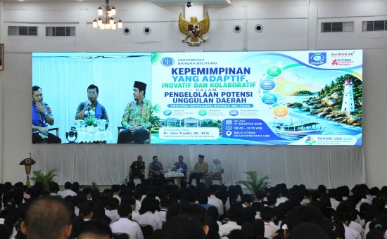 Mahasiswa Baru UBB Dalami Kepemimpinan Pemimpin Muda yang Adaptif, Berintegritas, dan Berdampak