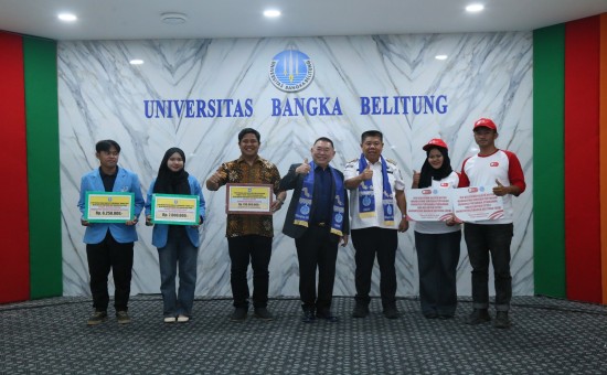 Gubernur Hidayat Arsani Inisiasi 100 Beasiswa untuk Mahasiswa FPPK UBB Jerry Hermawan Lo Serahkan Bantuan