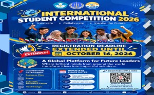 ISC 2026 Jangkau 27 Negara, 270 Mahasiswa Ramaikan Kompetisi Internasional UBB