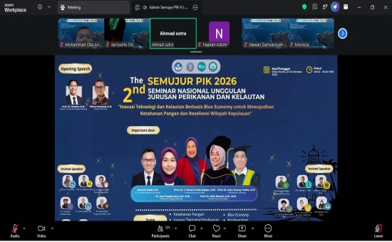 SEMUJUR PIK 2, Jurusan Perikanan dan Kelautan UBB Dorong Inovasi Kelautan dan Ketahanan Pangan